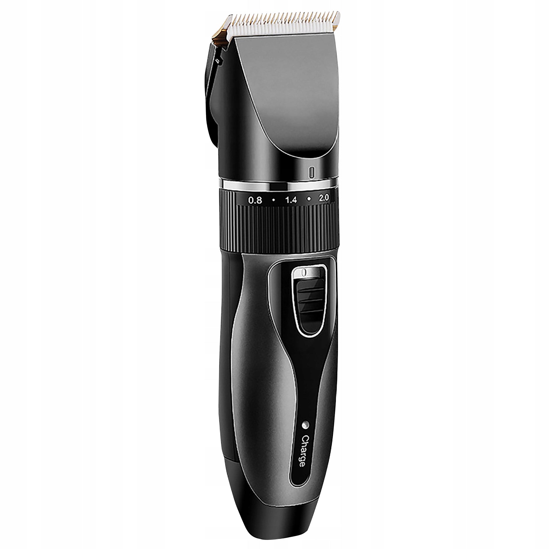 Aparat de tuns profesional pentru cani cu acumulator, lama titan + ceramica, incarcare USB, culoare Neagra, model AVX-WT-BLACK-T10 Aparat de tuns profesional pentru cani cu acumulator, lama titan + ceramica, incarcare USB, culoare Neagra, model AVX-WT-BLACK-T10